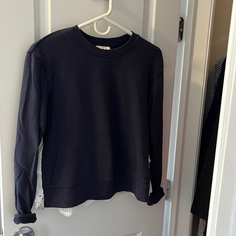 Joie Sweatshirt with Ruffle back size XS - Picture 4 of 7